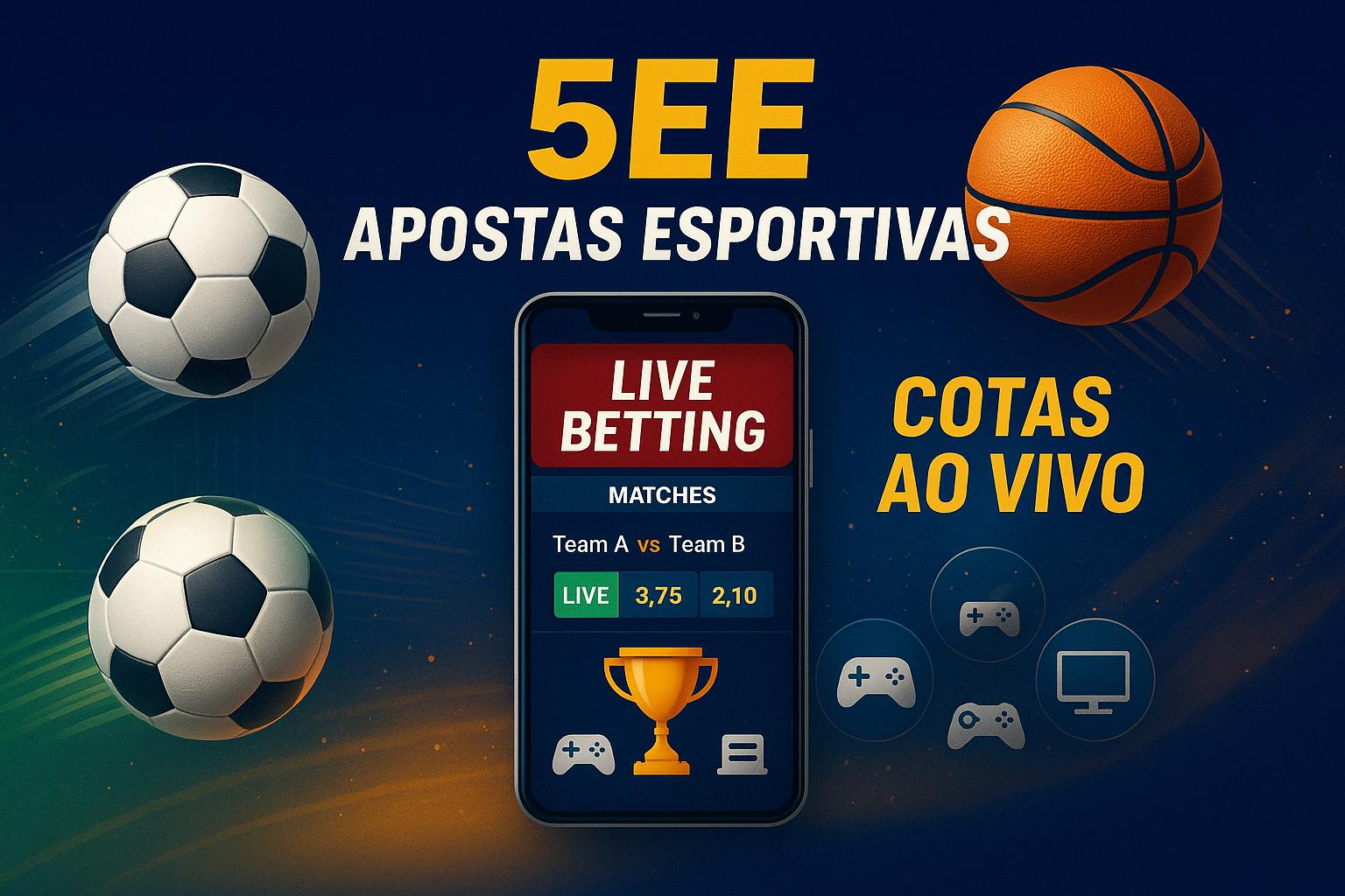 Aposte em apostas esportivas no cassino online 5EE
