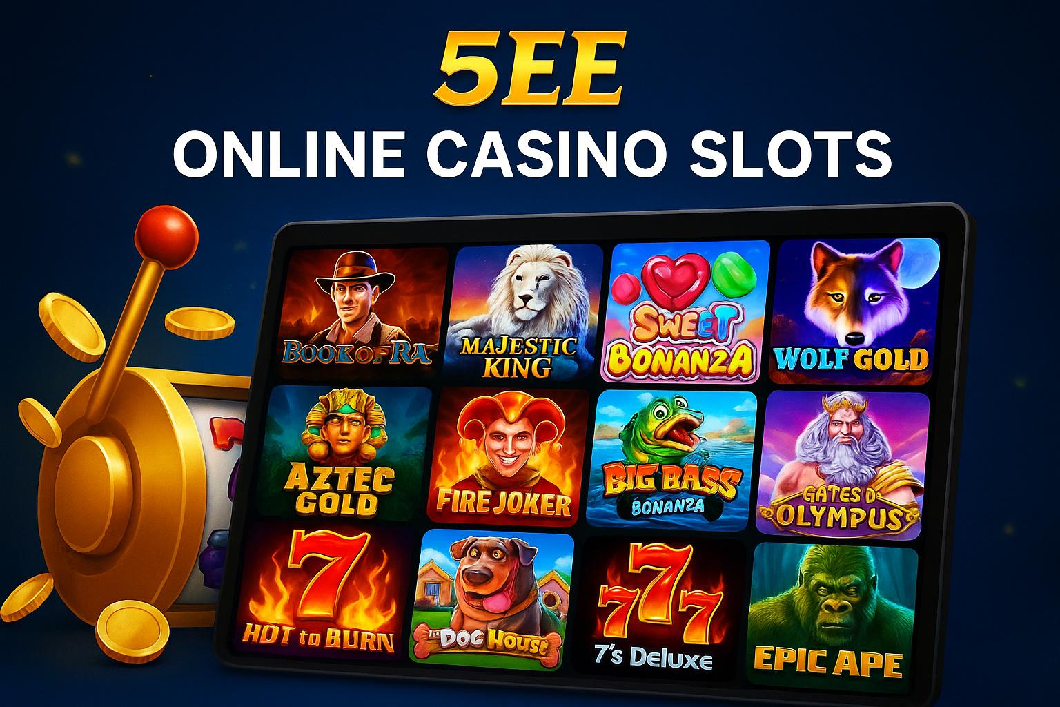 Jogos de Slot no Casino Online 5EE